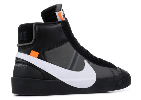 Nike Blazer Mid Off-brands "Grim Reaper" AA3832 001 .