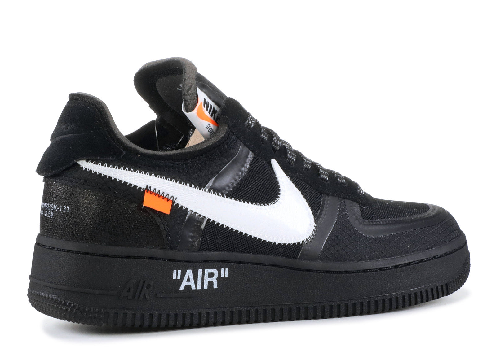 air force one low off white black