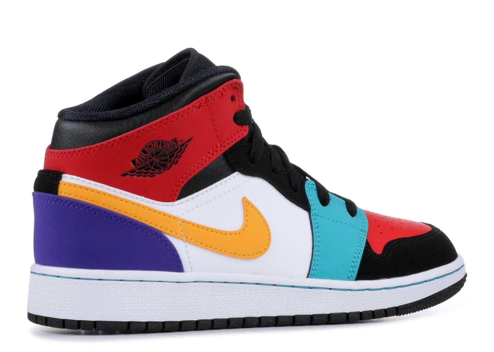 jordan 1 mid gs multicolor