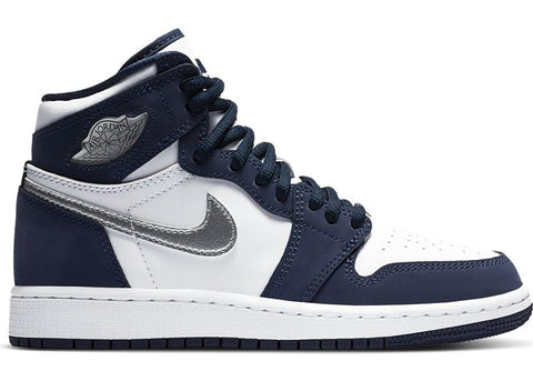 Air toe jordan 1 Retro High OG CO JP GS "MIDNIGHT NAVY" 575441 141