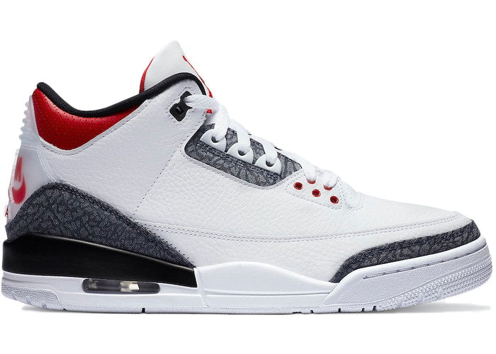 Air Jordan 3 Retro ""DENIM FIRE RED" CZ6431 100