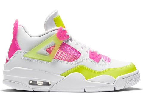 Air Jordan 4 Retro GS "WHITE LEMON PINK" CV7808 100