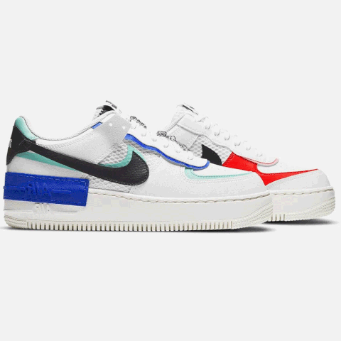 Nike hydro Air Force 1 SHADOW W "MULTI COLOR" DH1965 100