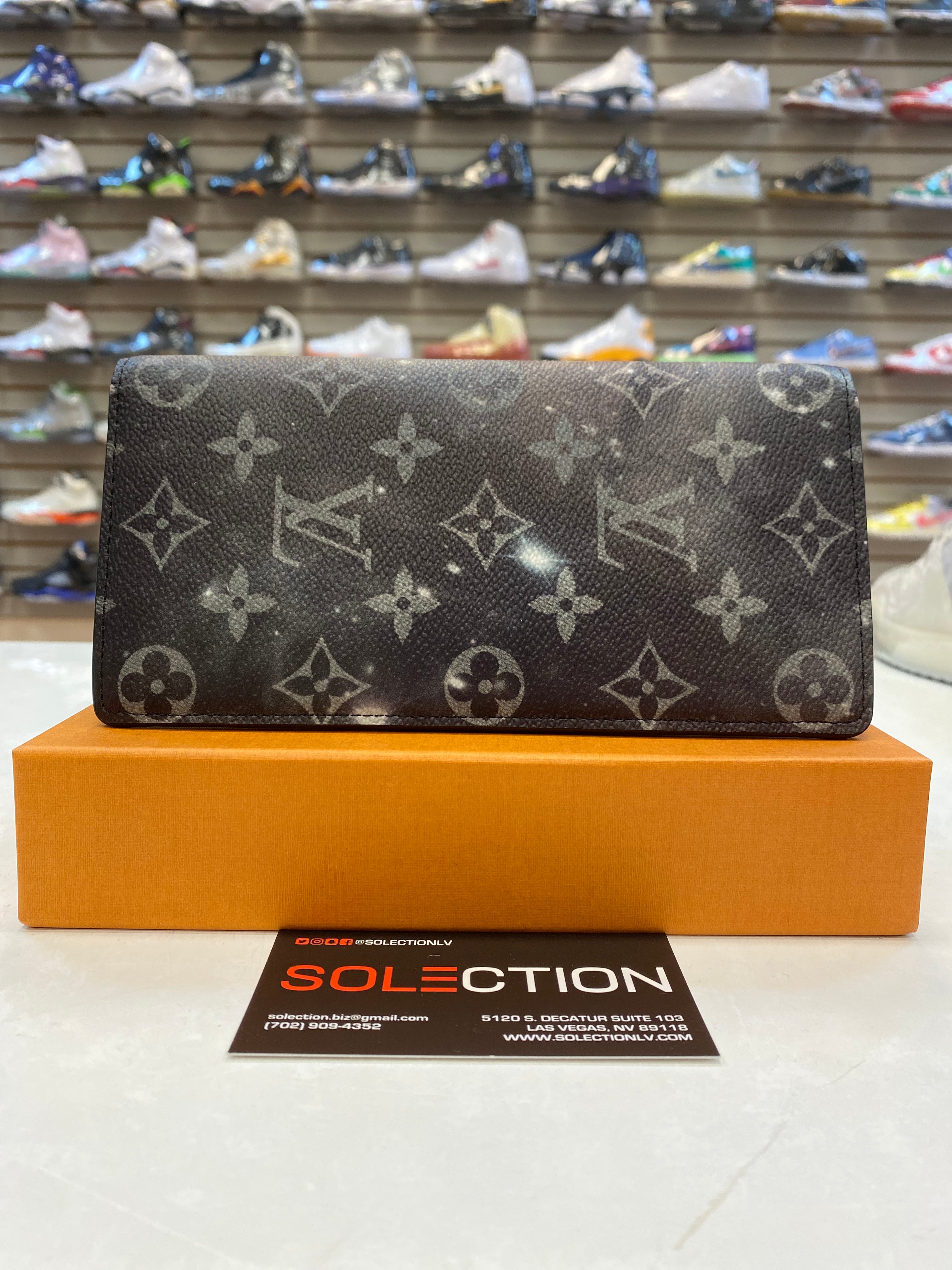 Louis Vuitton x NBA Hero Jacket Leather Multiple Wallet Monogram Black