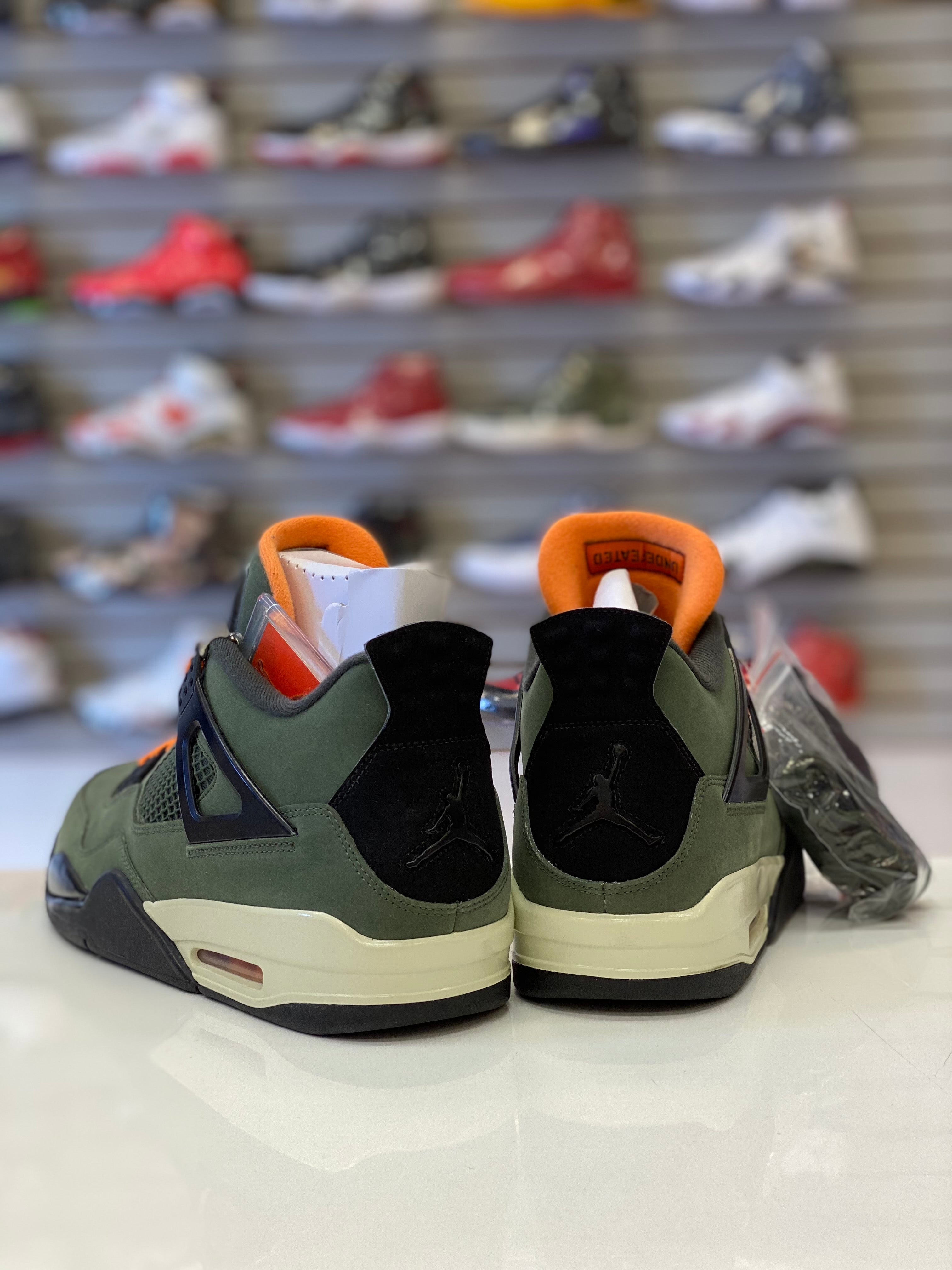 nike air jordan 4 undefeated