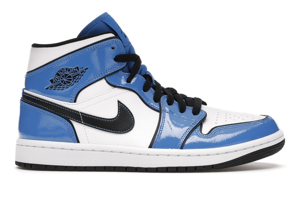 Air Jordan 1 Mid "SIGNAL BLUE" DD6834 402