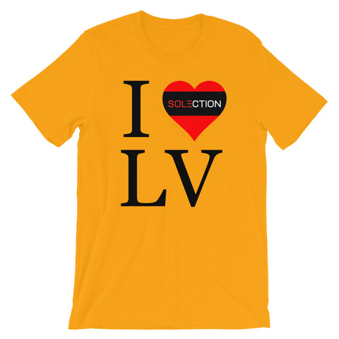 I Love LV teekreemo Short Sleeve Jersey T-Shirt