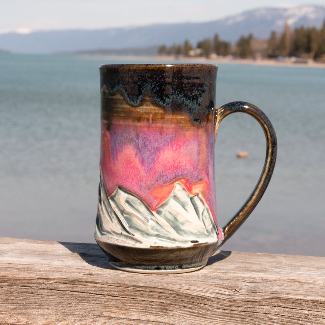 Montana Mug - Handmade Medallion Mugs - Mountain Arts Pottery