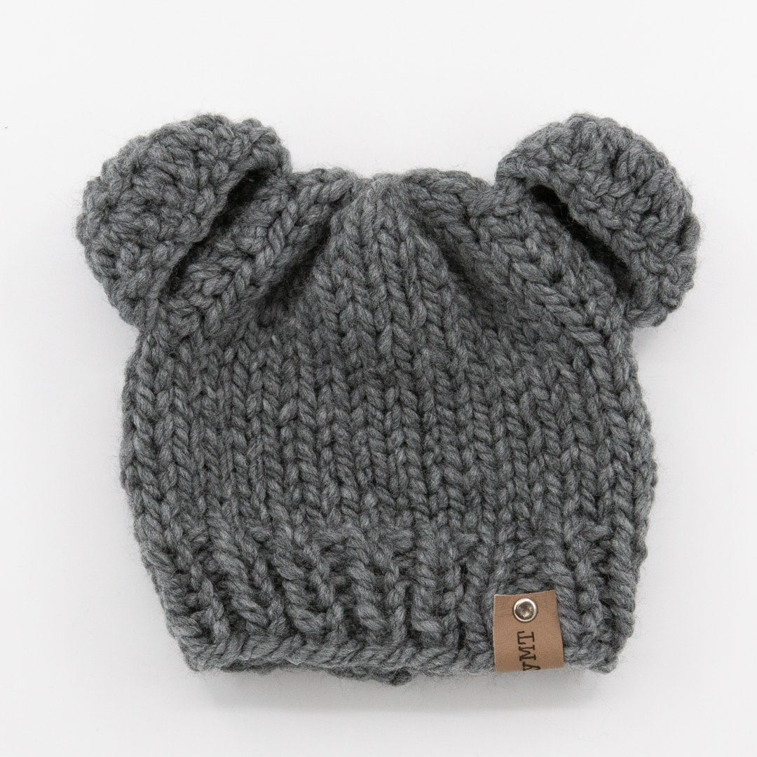 5 Little Monsters: Embellished Loom Knit Hats: Baby Bears