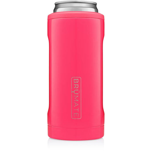 BRUMATE SKINNY CAN KOOZIE - GLITTER PINK