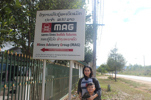 Visiting MAG in Laos 