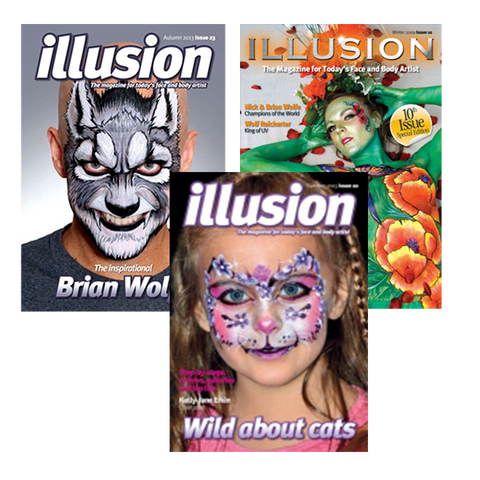 Face and Body Painting Illusion Magazines