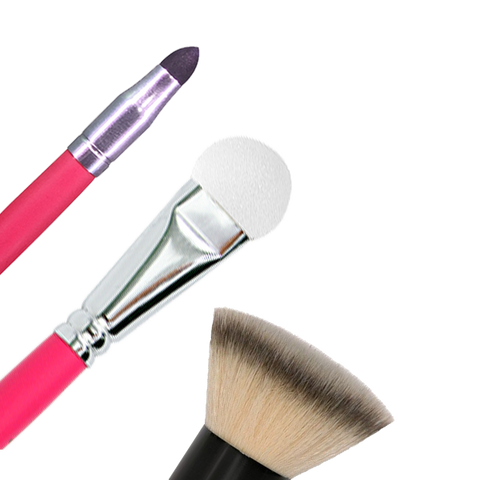 Kabuki and Sponge Brushes