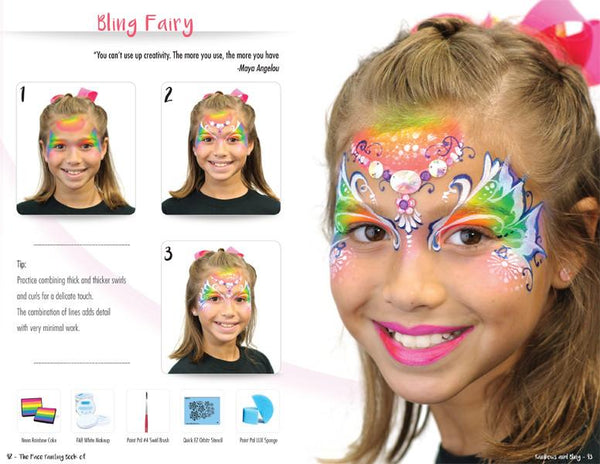 The Face Painting Book of Rainbows and Bling by Marcela Murad, Heather ...