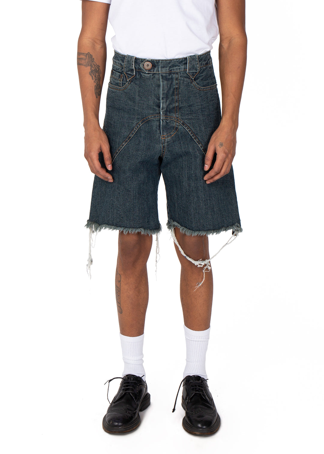 Vaquera | Denim Western Trade Shorts