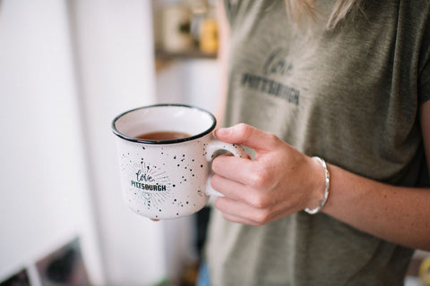 love, Pittsburgh Camper Mug 