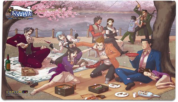 Ace Attorney Desk Mat: The Picnic – SumoDen