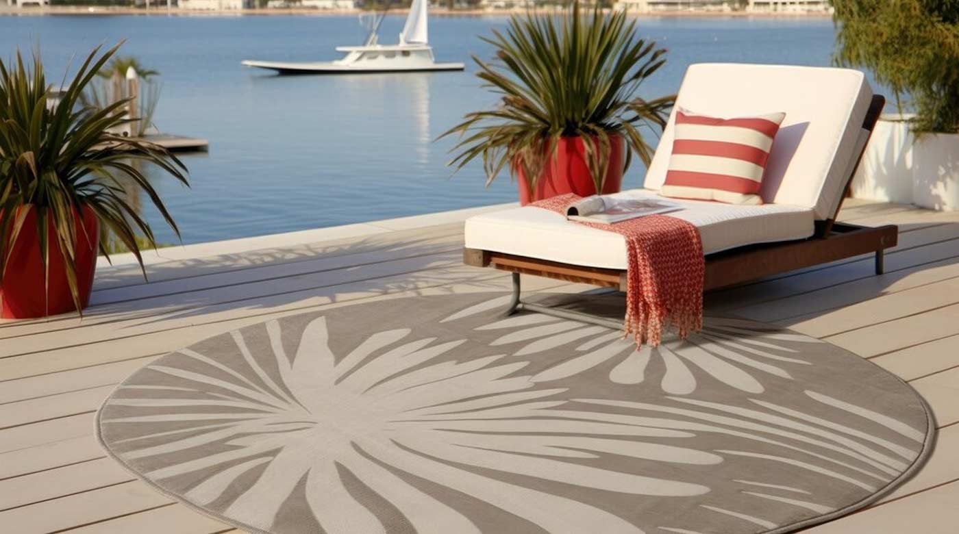 estilo diseno alfombra exterior colineal