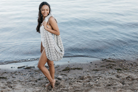 Turkish Towel as a Shoulder Bag