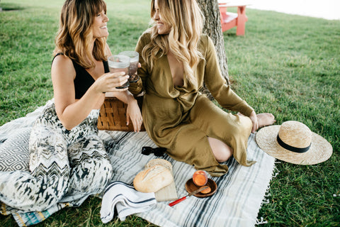 Turkish Towel as a Picnic Blanket