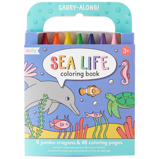 Ooly Carry Along Coloring Book Set - On Safari — Cullen's Babyland &  Playland