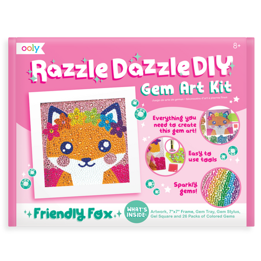 OOLY Razzle Dazzle Diy Gem Art Kit - Lil' Lion – WrappedRhodeIsland