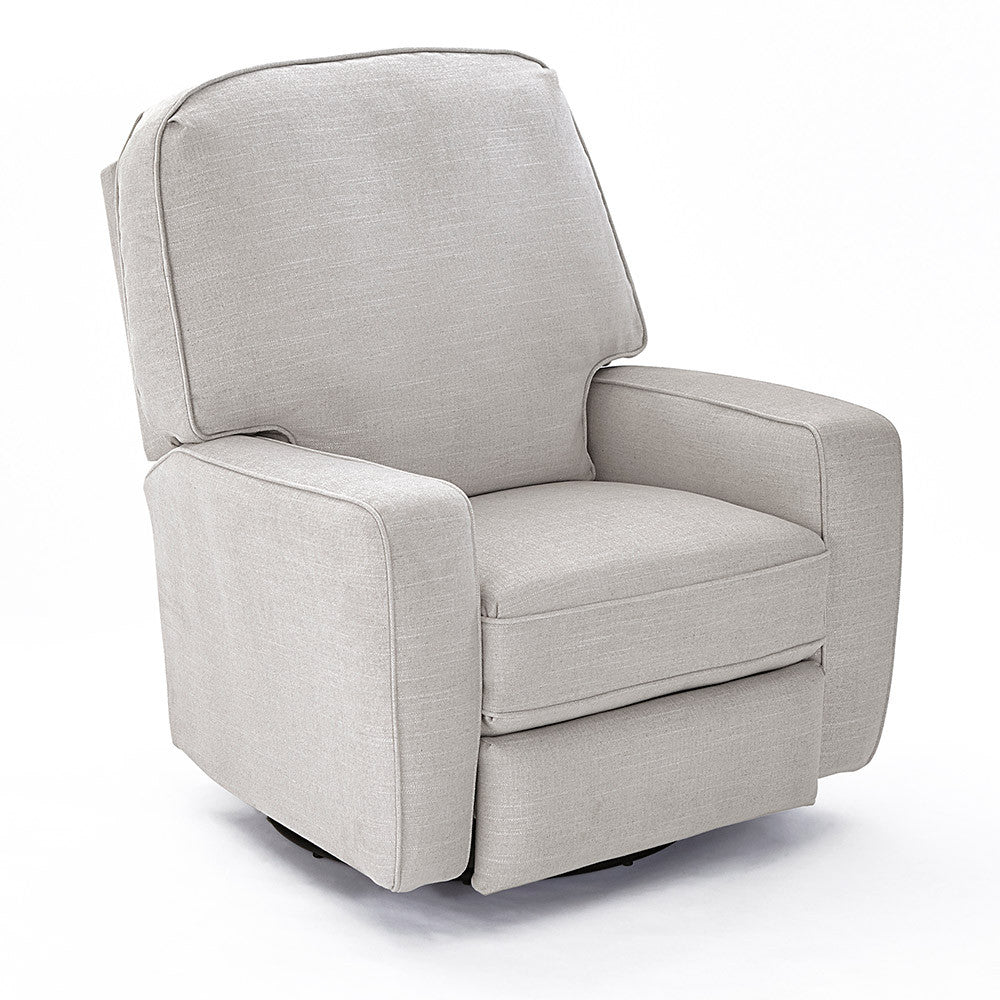 Brady Custom Fabric Nursery Swivel Glider Recliner Chair – Cullen's