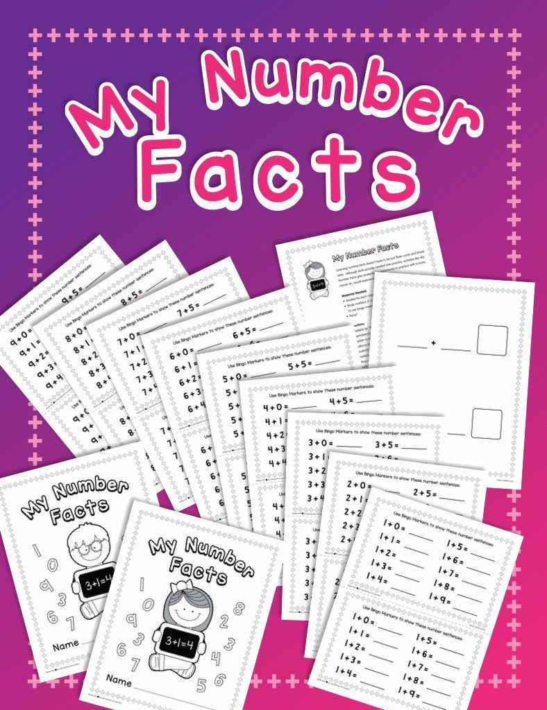 my-number-facts-teacherslove