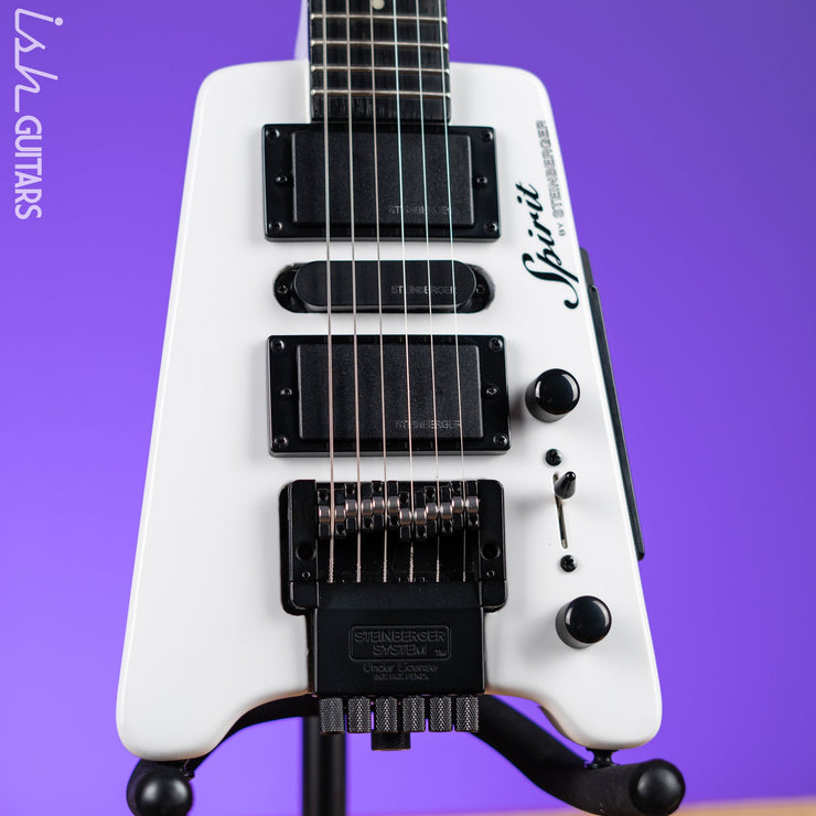 Steinberger Spirit GT-PRO Deluxe White – Ish Guitars