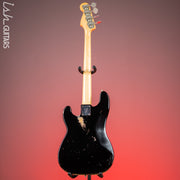 1972 Fender Fretless Precision Bass Black