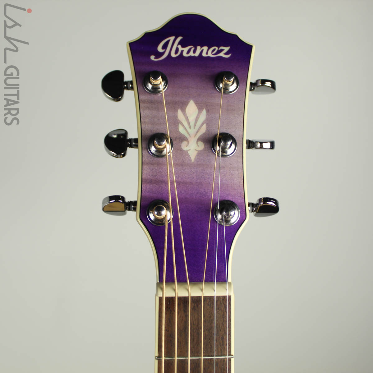 Ibanez Aeg18ii Purple Iris Burst Ish Guitars 