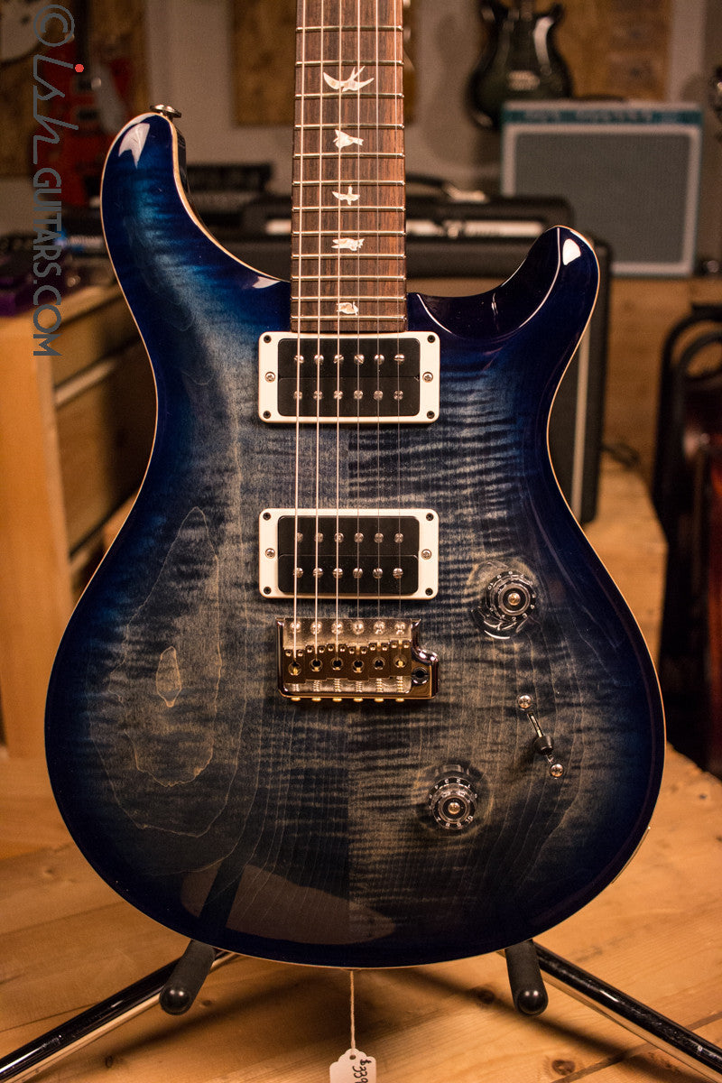 PRS Custom 24 Custom Color Faded Whale Blue Burst – Ish Guitars