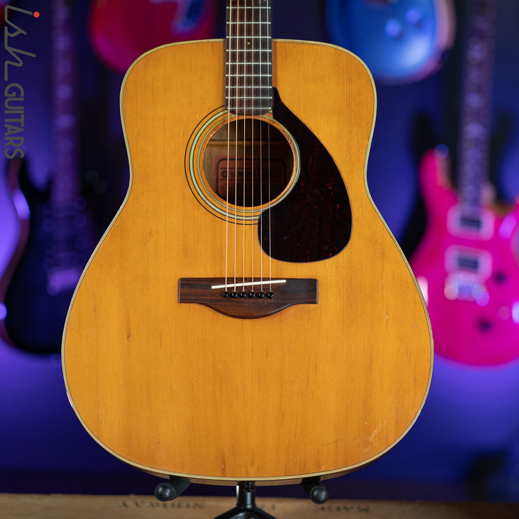 Yamaha FG-180 Jumbo Dreadnought Acoustic Guitar Natural – Ish Guitars