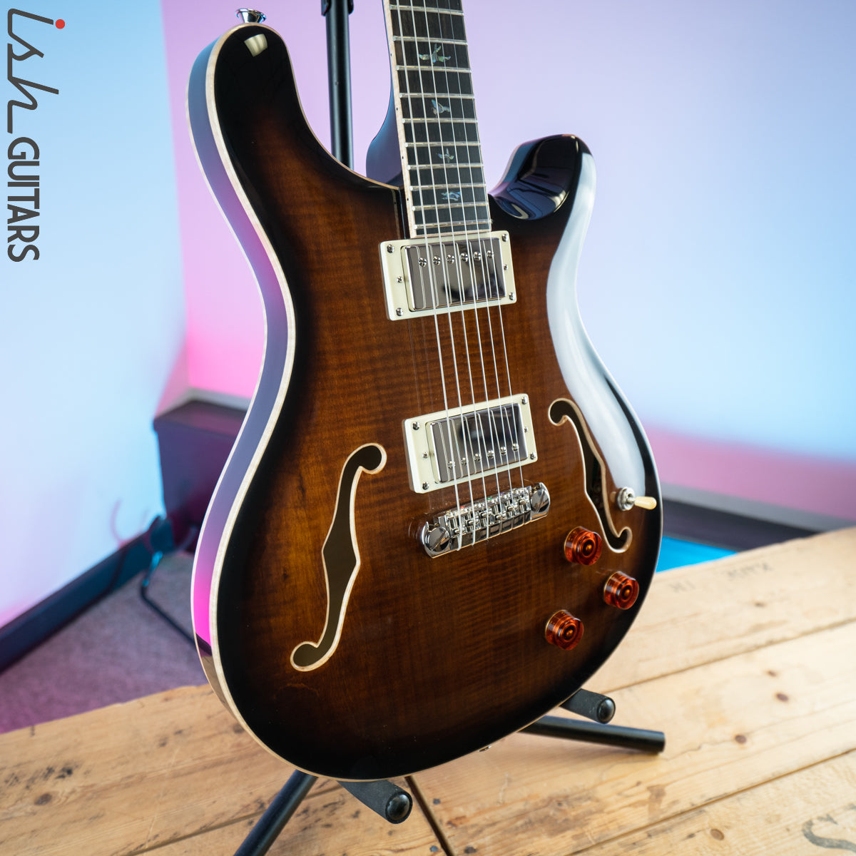 prs se hollowbody piezo