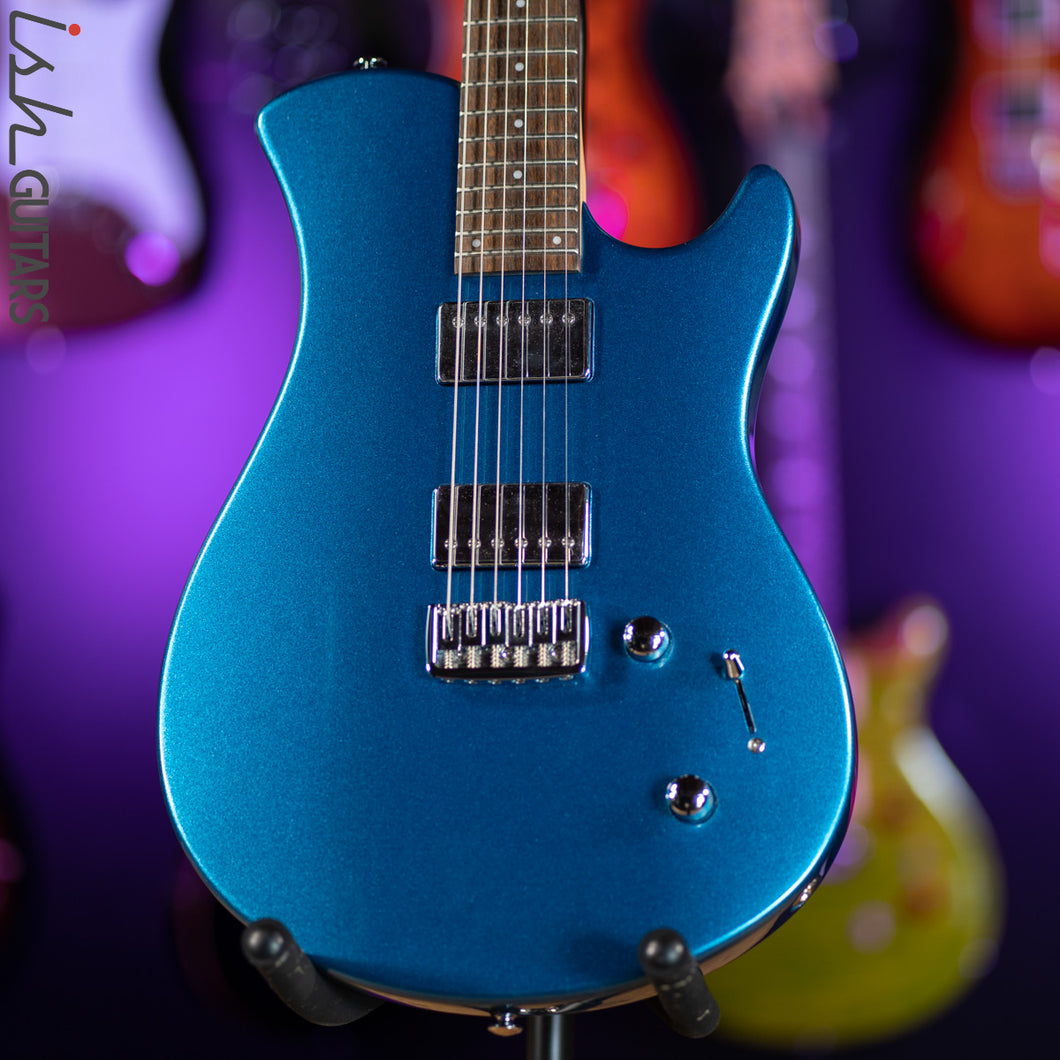 Relish Guitars Trinity Metallic Blue With Free Gift Ish Guitars