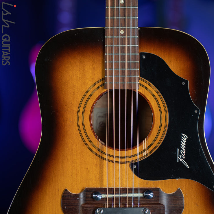 Framus Texan 12-String Acoustic Guitar –