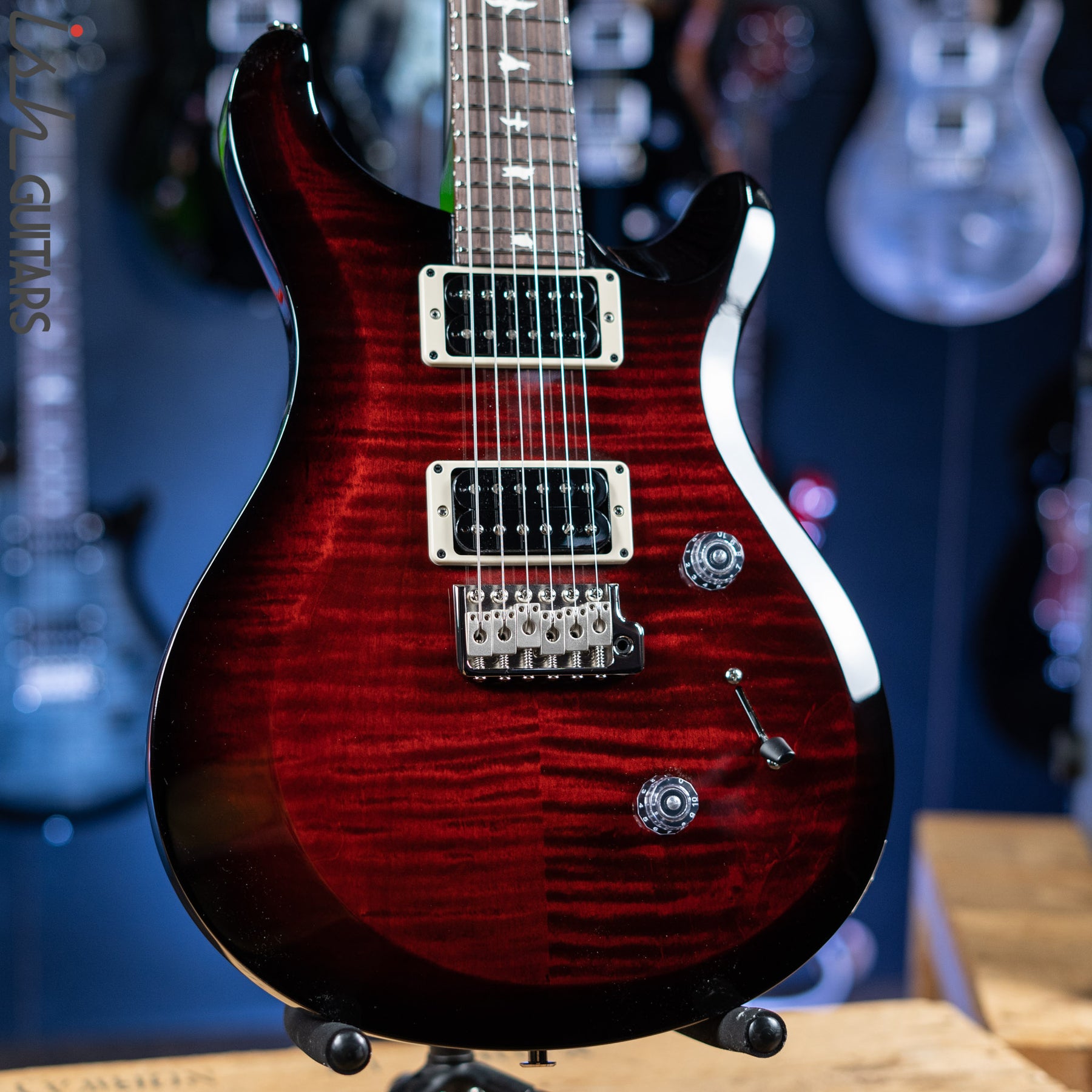 木造 PRS S2 Custom24 Fire Red Burst | medicine.hiro-clinic.or.jp