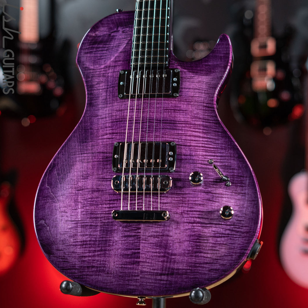 purple fade guitar