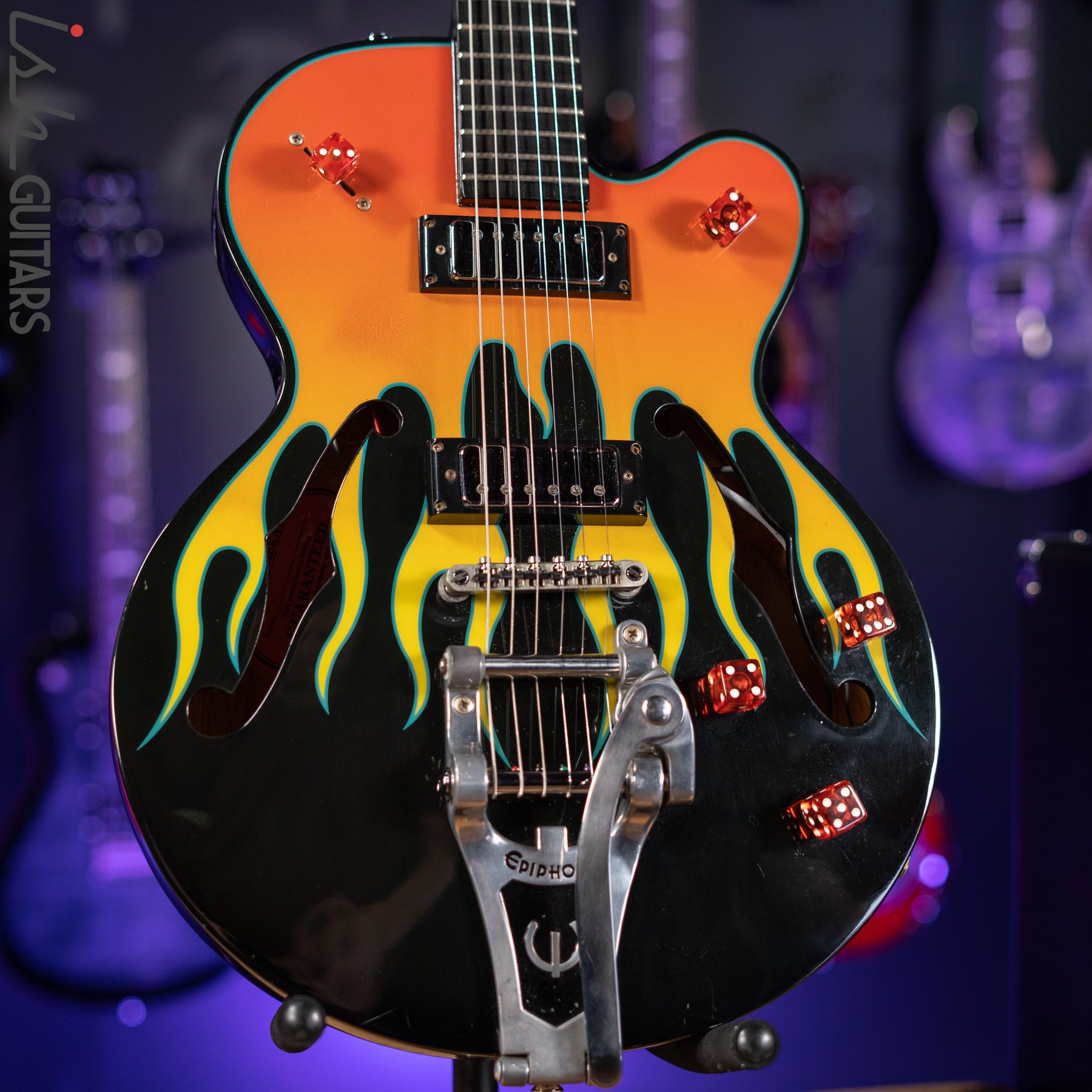 公式の店舗 Epiphone FLAMEKAT セミアコ エピフォン セミアコ