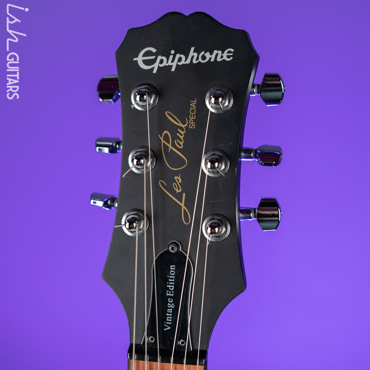 2020 Epiphone Les Paul Special Vintage Edition Black – Ish Guitars