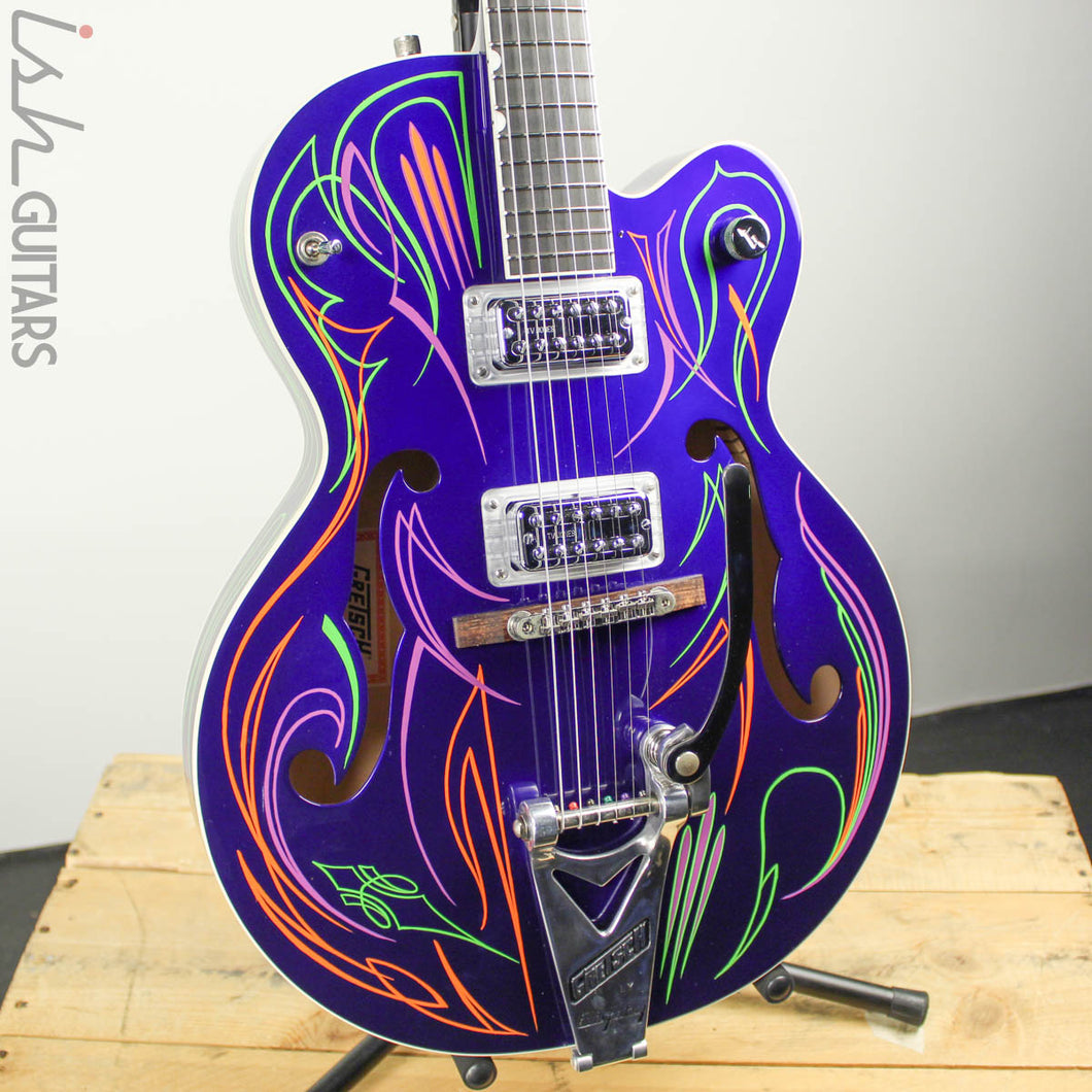 gretsch brian setzer purple