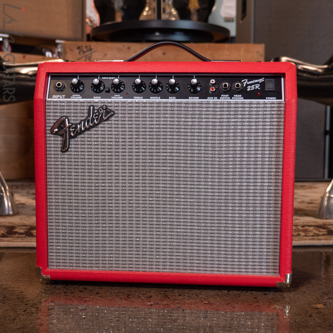 fender 25r red