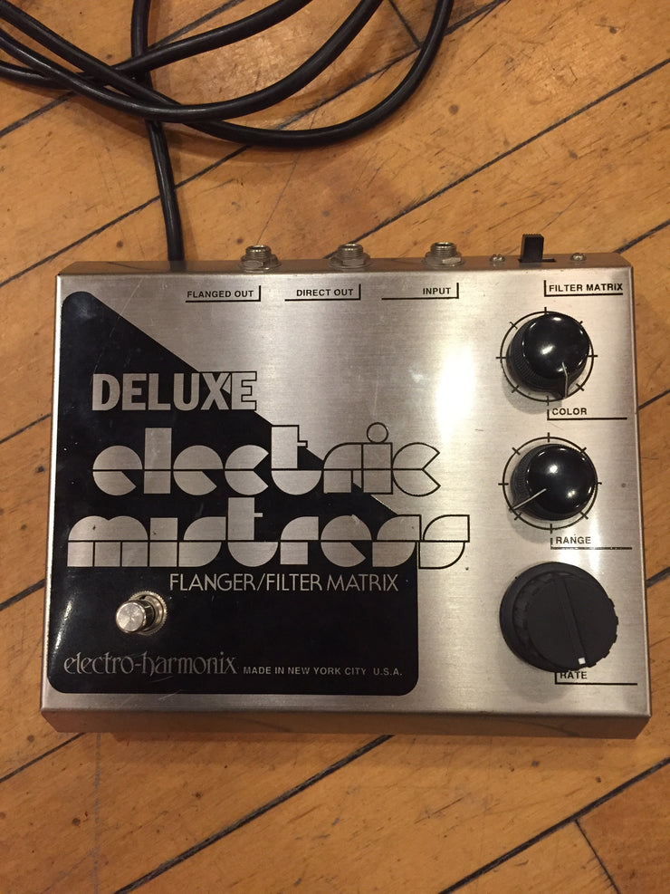 1999 Electro-Harmonix Deluxe Electric Mistress - RARE Misprinted