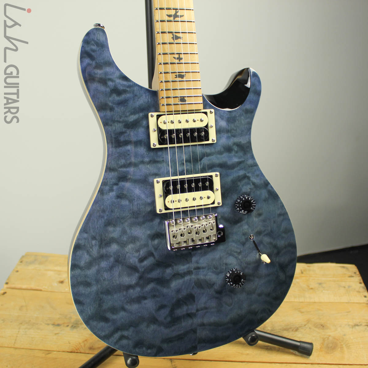 2019 Paul Reed Smith PRS SE Custom 24 Roasted Maple Limited Whale Blue ...