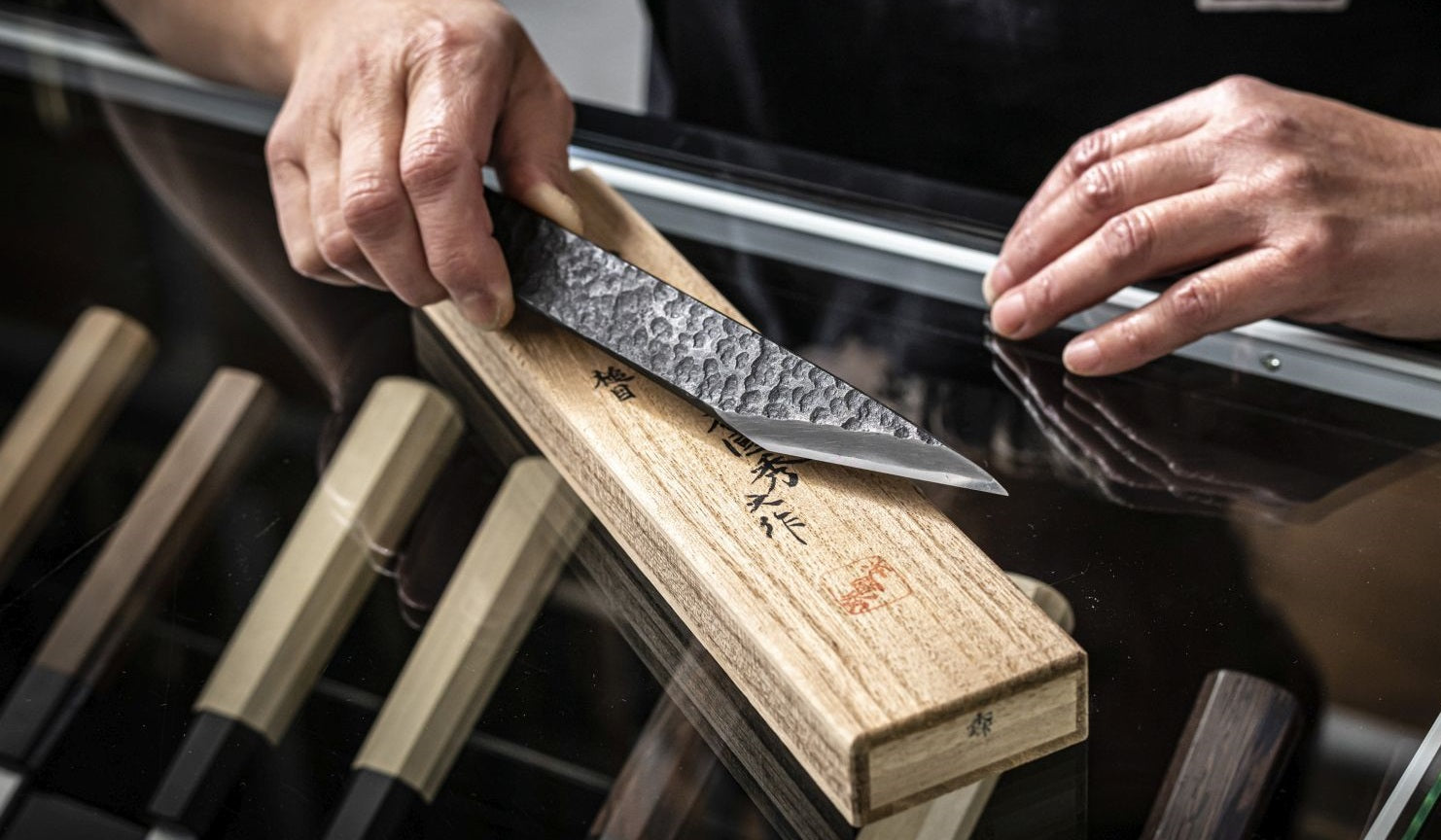 Japanese Kiridashi wood carving knife 15mm Right Bevel