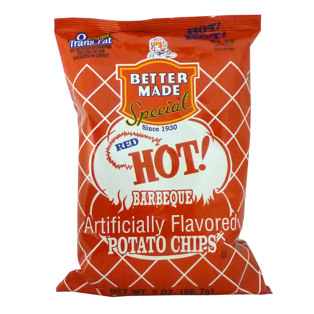 Better Made Hot BBQ Chips 2.75oz