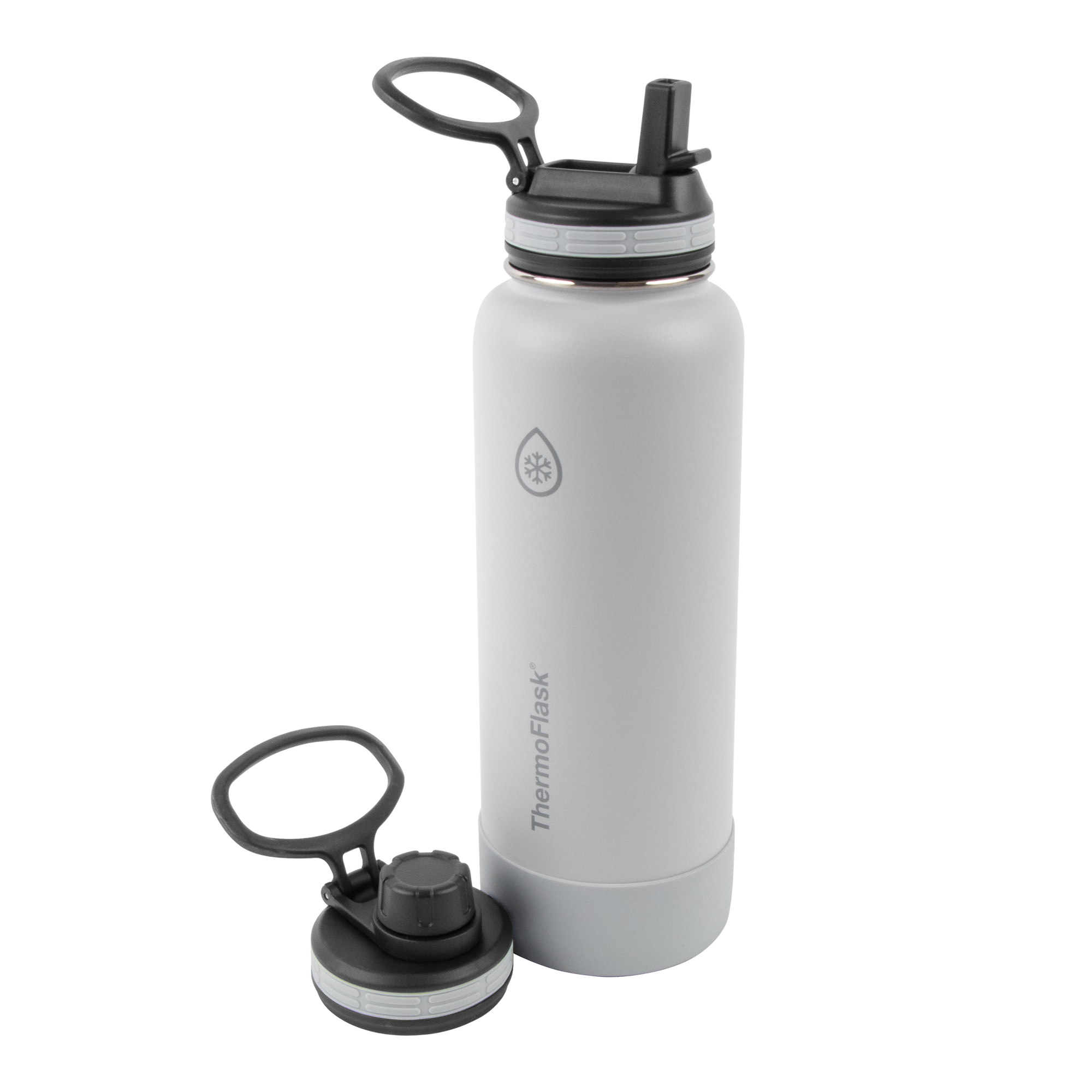 ThermoFlask® Bottles with 4 Lid Combo 2pk, 40 oz