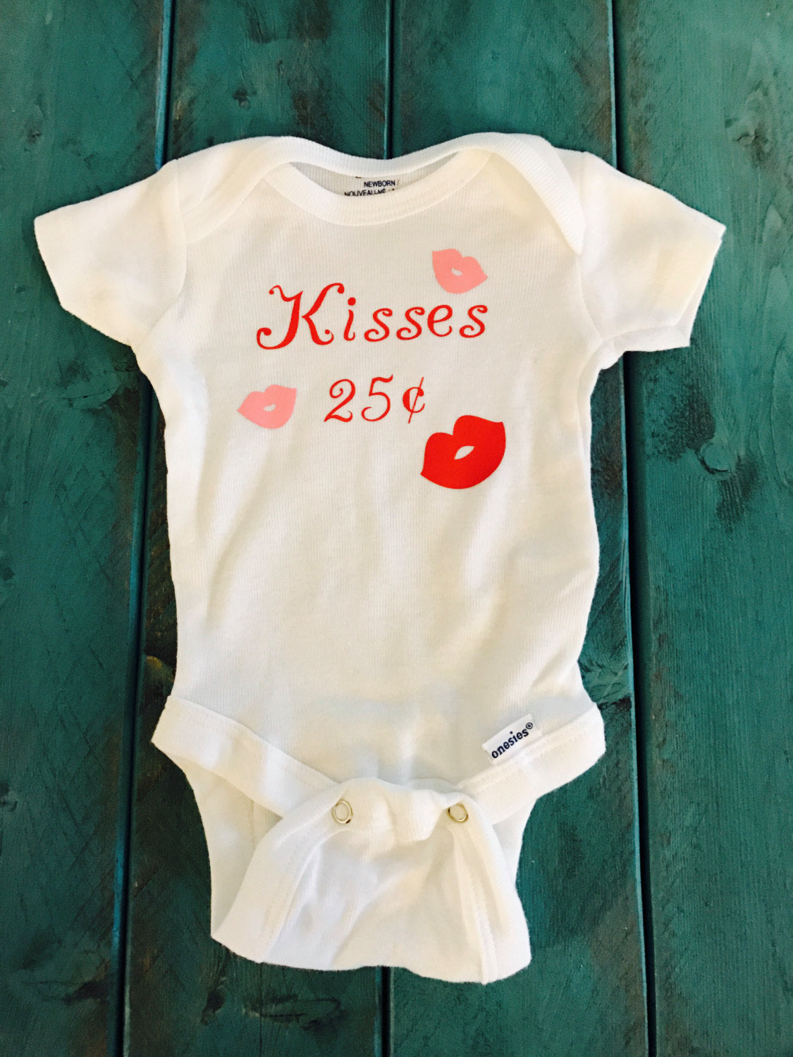 valentines day baby onesie