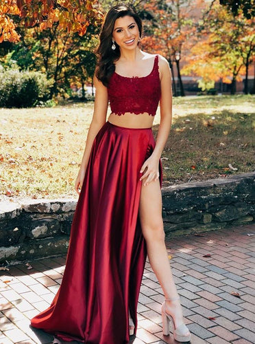 cute 2 piece prom dresses