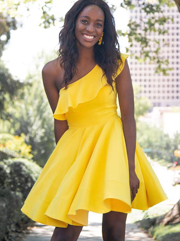 homecoming dresses 2019 yellow